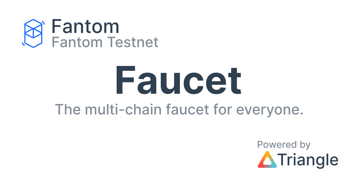fantom faucet free